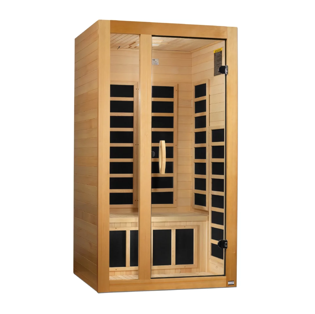 Lunar 1 Person Low EMF Indoor Home Far Infrared Sauna
