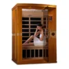 Venice Elite 2 Person Ultra Low EMF Home Far Infrared Sauna
