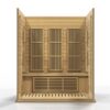 Moonray 3 Person Near Zero EMF Medical Grade Far Infrared Sauna in Hemlock