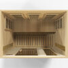Moonray 3 Person Near Zero EMF Medical Grade Far Infrared Sauna in Hemlock