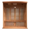 Polaris 4 Person Medical Grade Near Zero EMF Far Infrared Home Sauna in Cedar