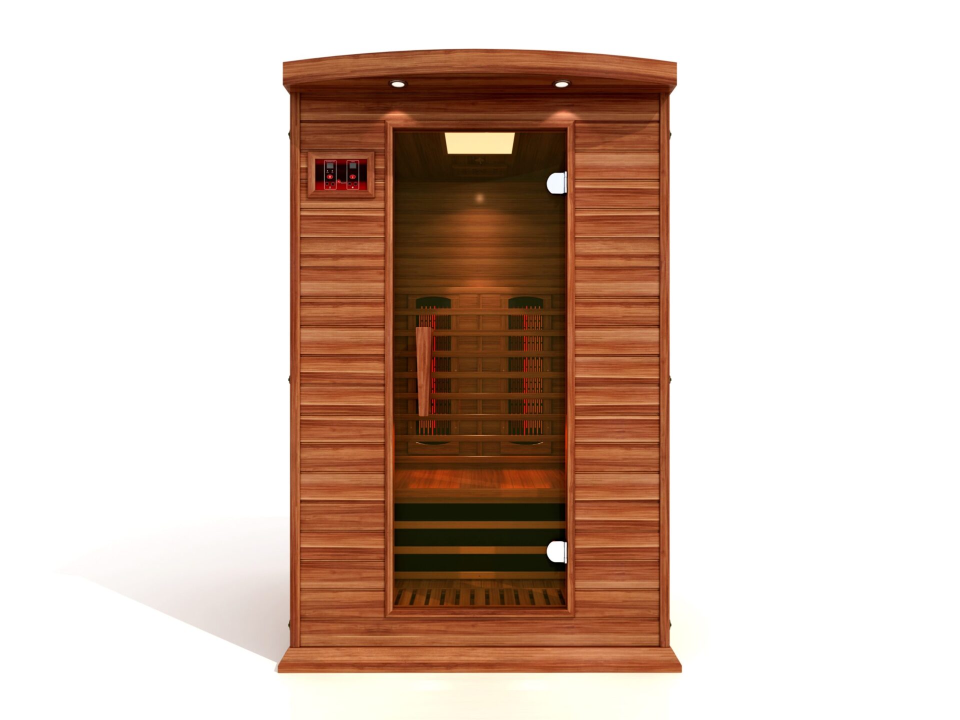 borst worstelen boeren Vega 2 Person Full- Spectrum Medical Grade Near Zero EMF Home Far Infrared  Sauna in Cedar | Celebration Saunas™ Infrared Saunas - Best Quality Home  Saunas