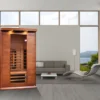 Vega 2 Person Full- Spectrum Medical Grade Near Zero EMF Home Far Infrared Sauna in Cedar