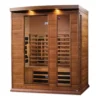 Radiance 3 Person Near Zero EMF Full-Spectrum Medical Grade Far Infrared Sauna in Cedar