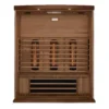 Radiance 3 Person Near Zero EMF Full-Spectrum Medical Grade Far Infrared Sauna in Cedar