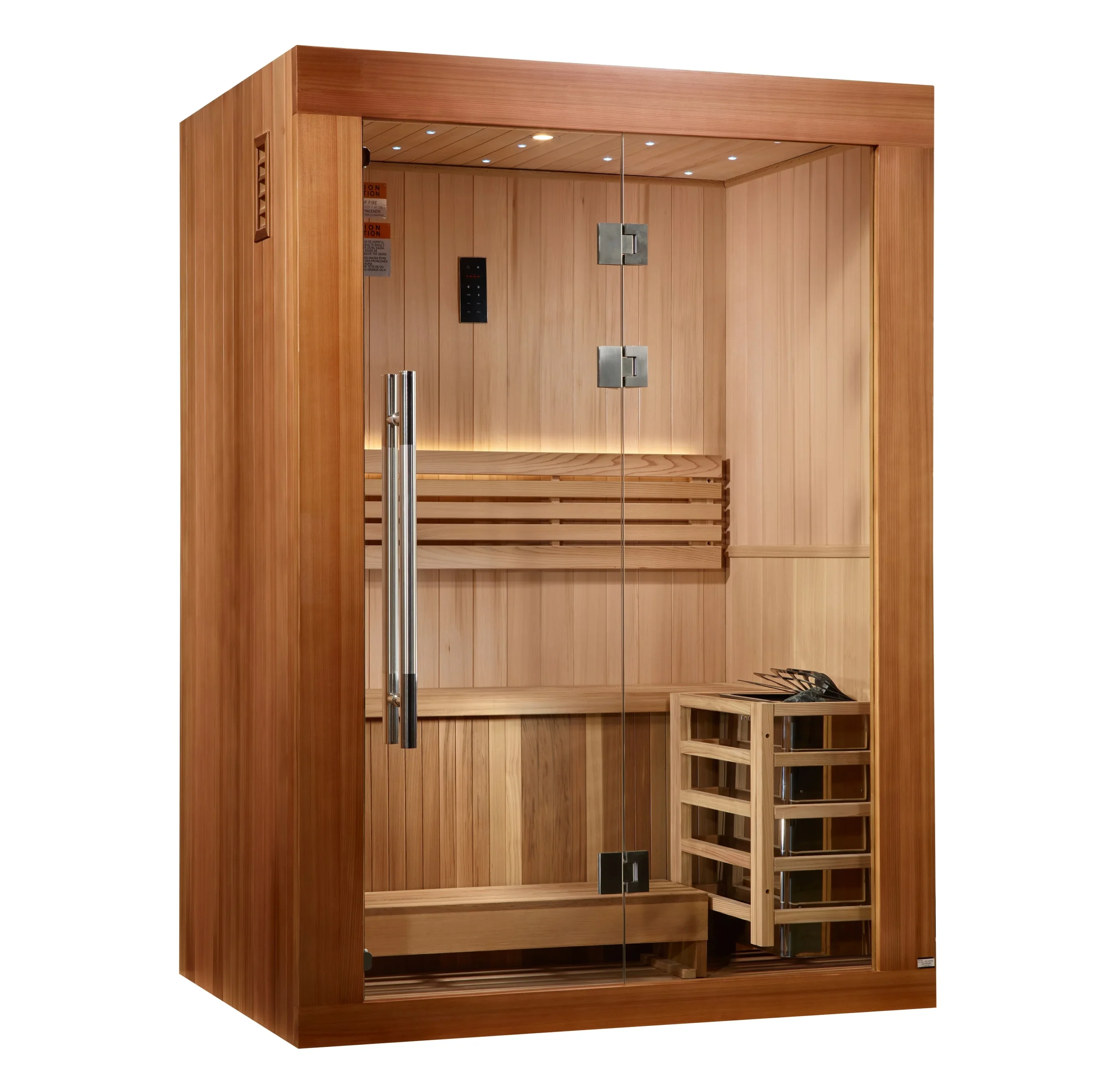 Sundsvall 2 Person Steam In-door Home Sauna Kit