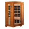 Heming Elite 2 Person Ultra Low EMF Far Infrared Home Sauna