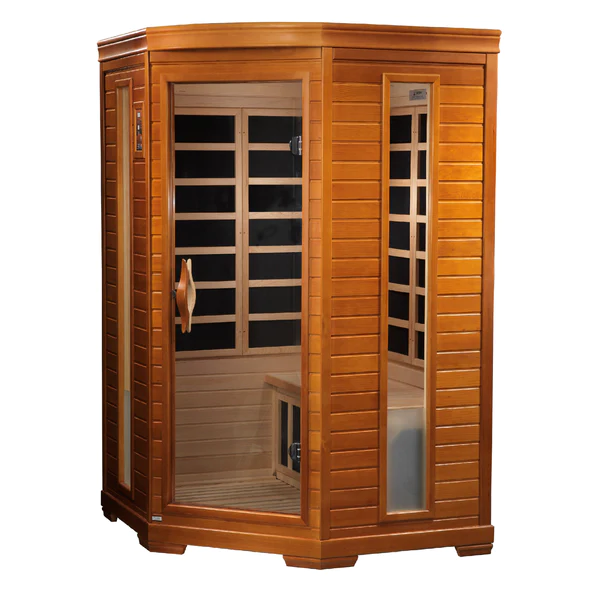 Heming Elite 2 Person Ultra Low EMF Far Infrared Home Sauna