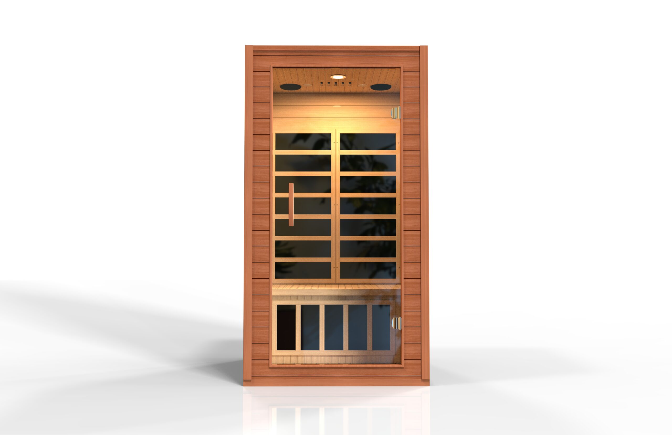 Avila Elite 1 Person ULTRA-LOW-EMF FAR Infrared Home Sauna