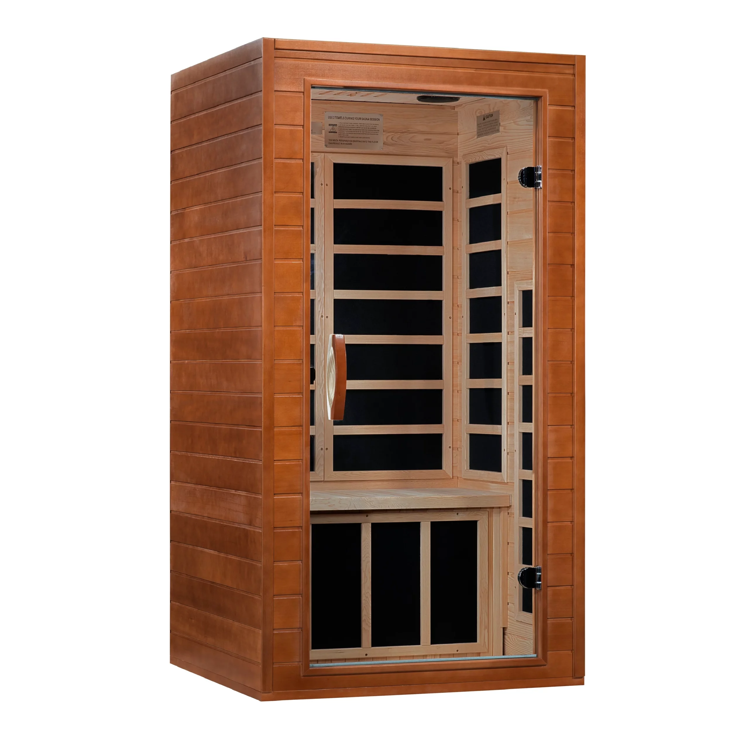 Helio 1 Person Low EMF Far Infrared Home Sauna