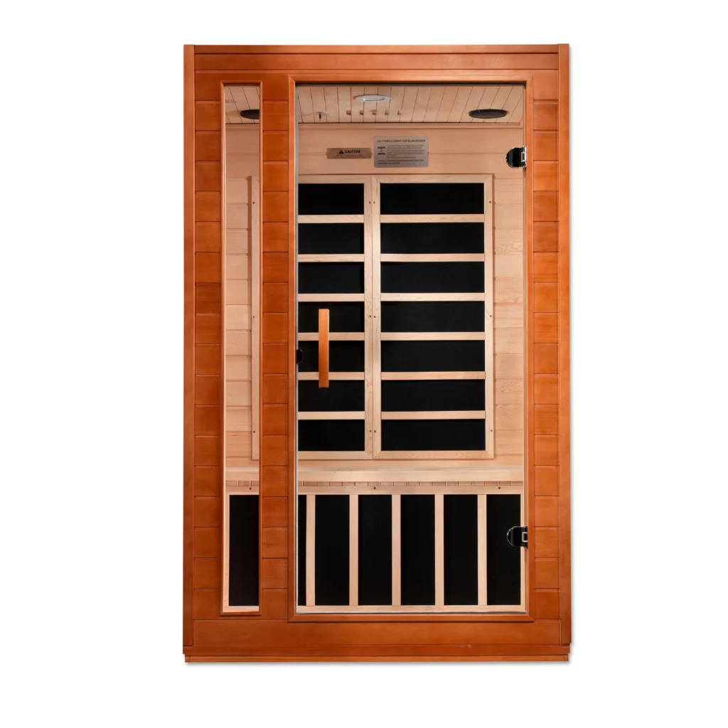 Calypso 2 Person Ultra Low EMF FAR Infrared Sauna