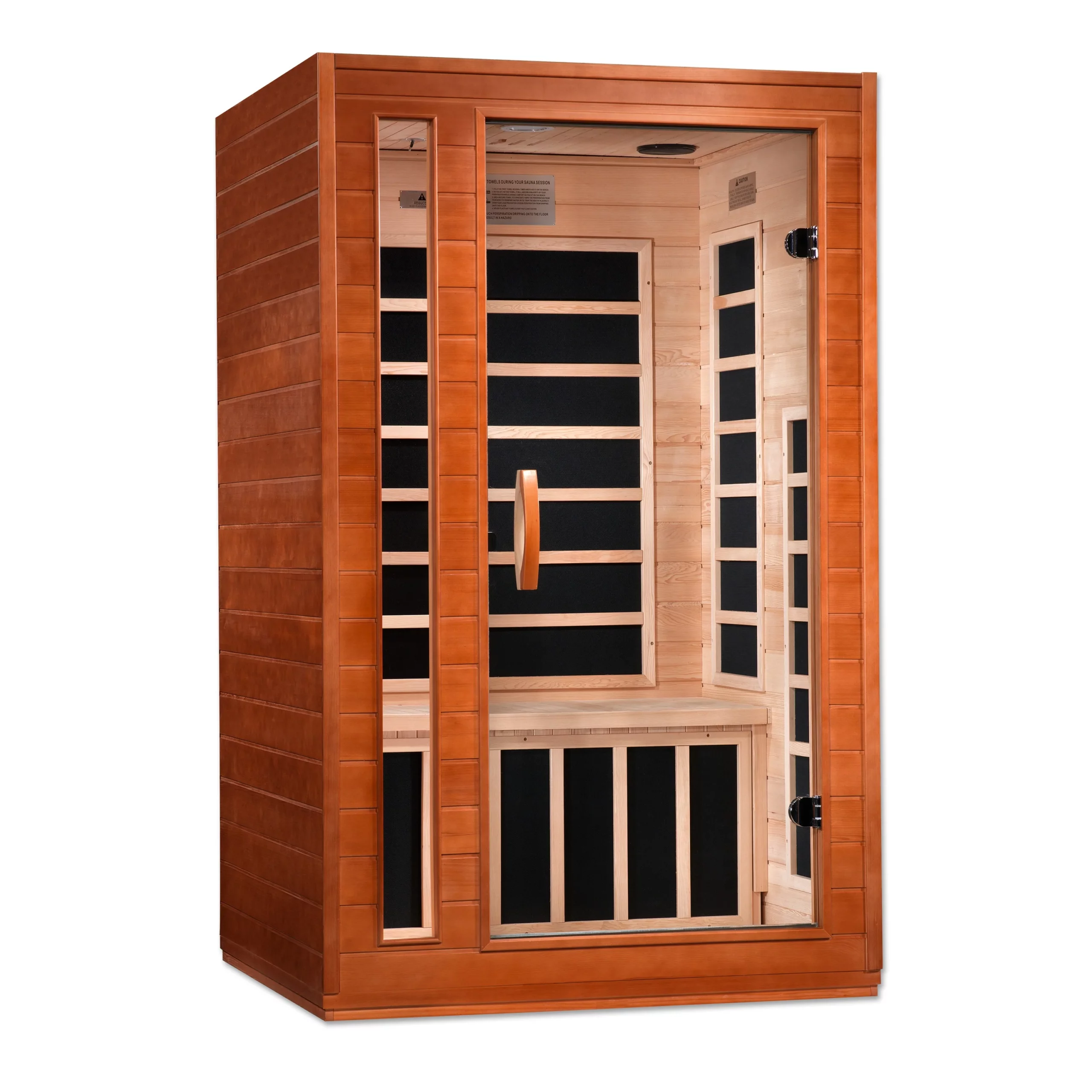 Calypso 2 Person Ultra Low EMF FAR Infrared Sauna