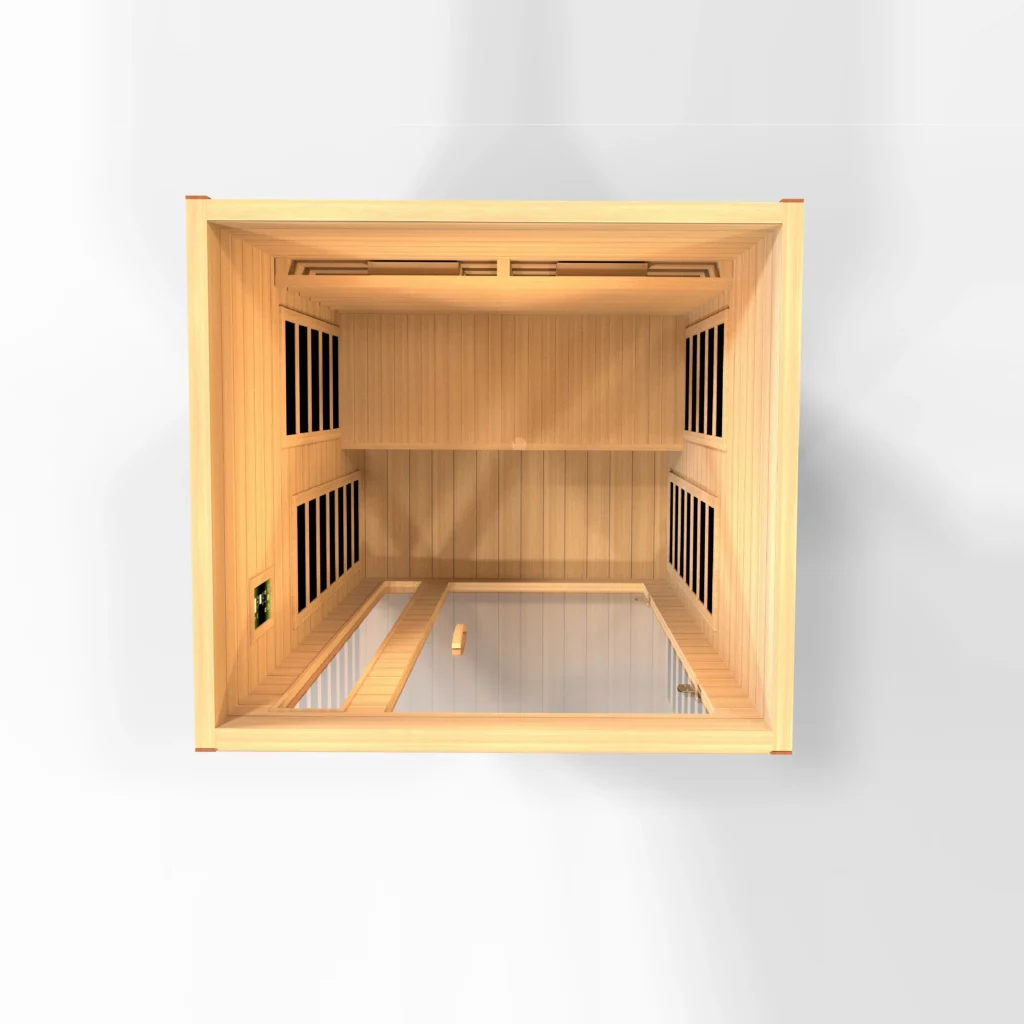 Cardoba 2 Person Full-Spectrum Home Far Infrared sauna