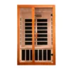 Shuttle 2 Person Ultra Low EMF Far Infrared Home Sauna