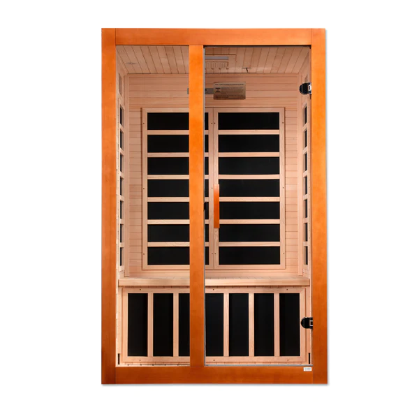 Shuttle 2 Person Ultra Low EMF Far Infrared Home Sauna
