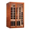 Shuttle 2 Person Ultra Low EMF Far Infrared Home Sauna