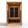 Shuttle 2 Person Ultra Low EMF Far Infrared Home Sauna