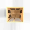 Shuttle 2 Person Ultra Low EMF Far Infrared Home Sauna