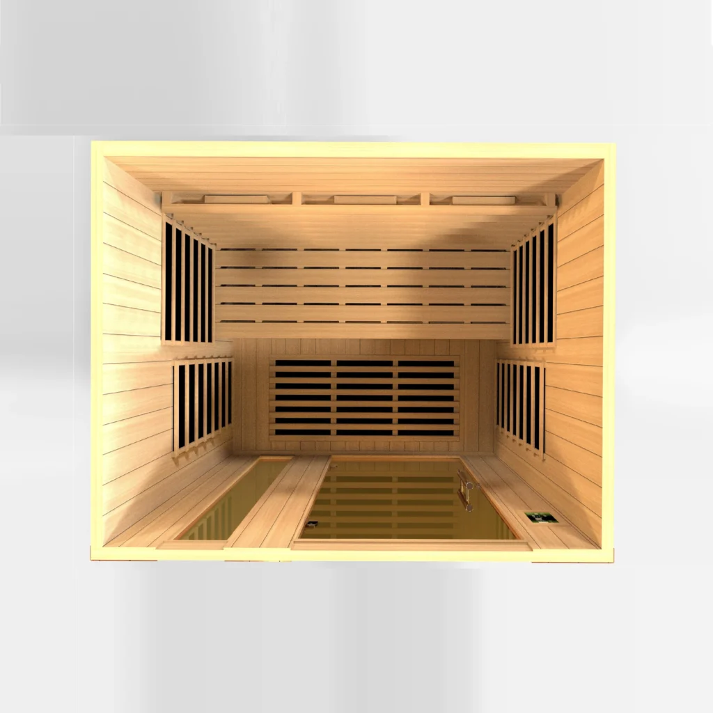 Neptune 3 Person Near Zero EMF Full- Spectrum Home Sauna