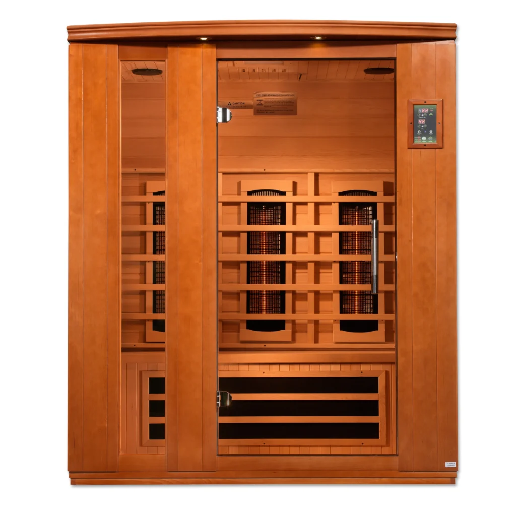 Neptune 3 Person Near Zero EMF Full- Spectrum Home Sauna
