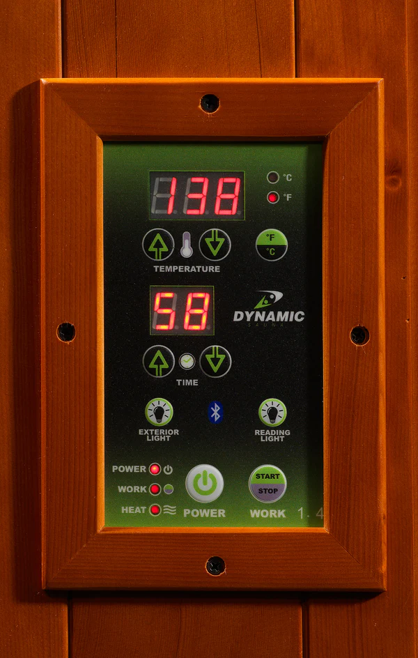 Voyager 1 Person Low EMF Home Infrared Sauna