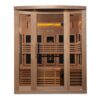 Eclipse 3 Person Near Zero EMF Full Spectrum Infrared Home Sauna