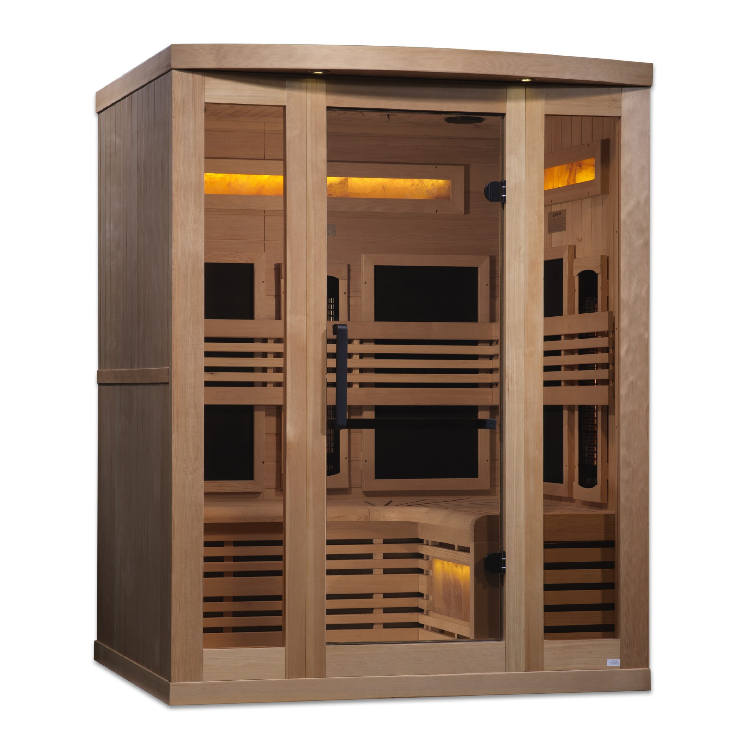 Eclipse 3 Person Near Zero EMF Full Spectrum Infrared Home Sauna