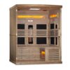 Eclipse 3 Person Near Zero EMF Full Spectrum Infrared Home Sauna