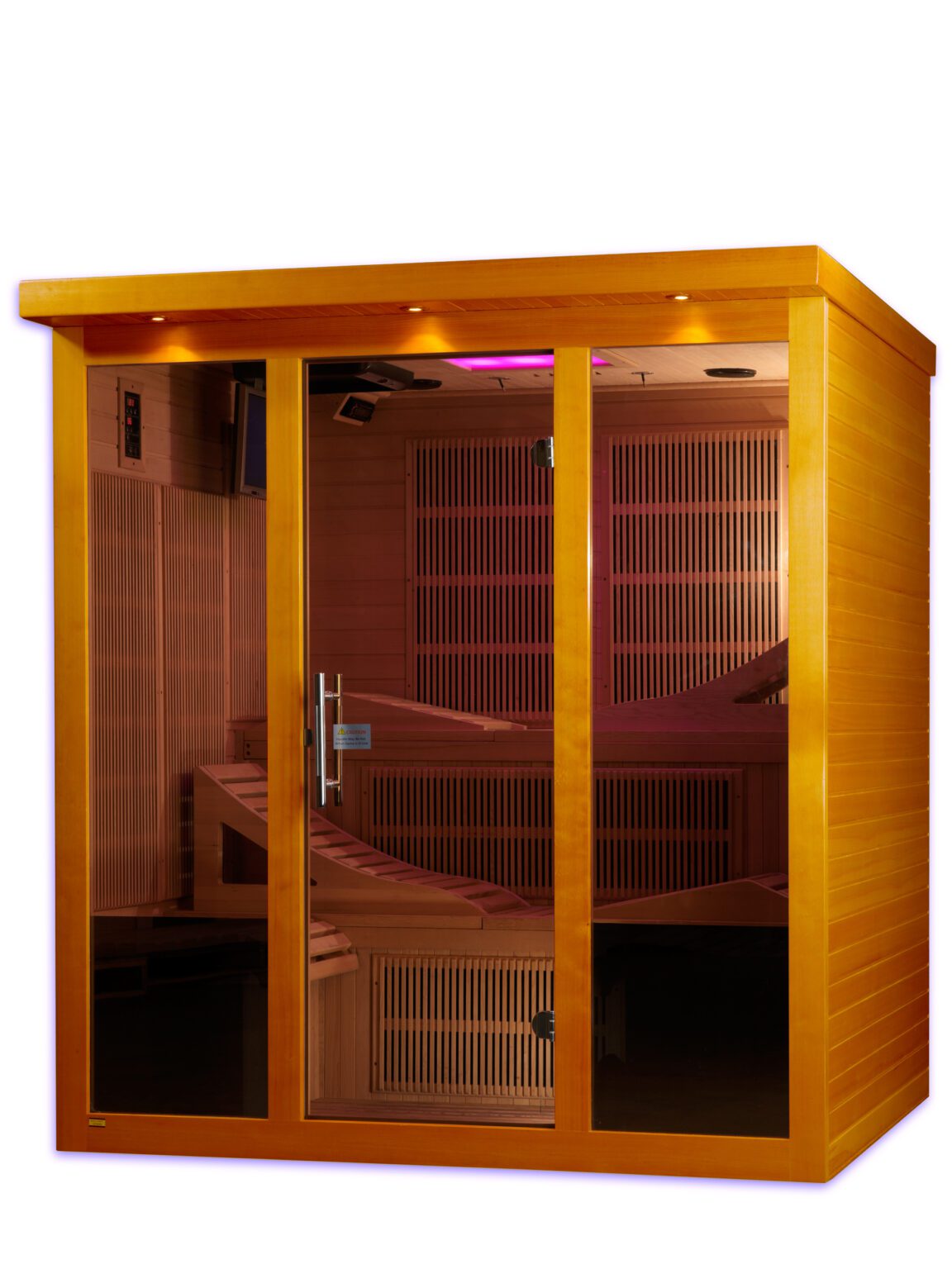 Olympus 6 Person Commercial Near Zero EMF Far Infrared Sauna