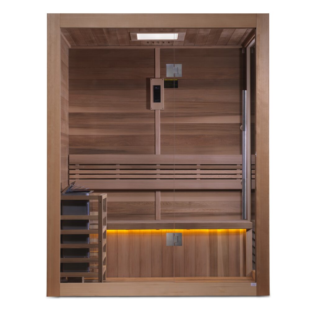 Hanko Edition 2 Person Traditional Steam Indoor Home Sauna