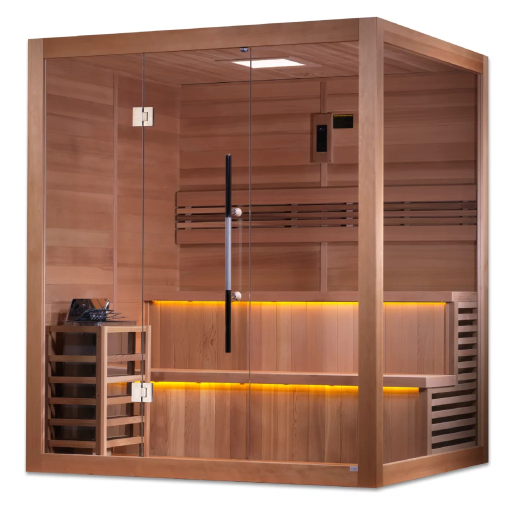 Kuusamo 6 Person In Home Traditional Steam Sauna