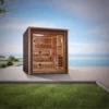 Drammen 3 Person Indoor & Outdoor Traditional Steam Sauna