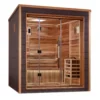 Drammen 3 Person Indoor & Outdoor Traditional Steam Sauna