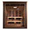 Karlstad 6 Person Hybrid Full-Spectrum Infrared Commercial Indoor / Outdoor Traditional Steam Sauna