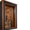 Karlstad 6 Person Hybrid Full-Spectrum Infrared Commercial Indoor / Outdoor Traditional Steam Sauna