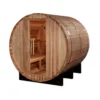 Arosa 4 Person Barrel Outdoor Traditional Steam Sauna