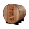 Zurich 4 Person Barrel Outdoor Traditional Steam Sauna