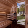 Zurich 4 Person Barrel Outdoor Traditional Steam Sauna