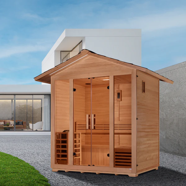 Vorarlberg 5 Person Traditional Outdoor Steam Sauna