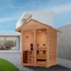 Carinthia 3 Person Hybrid Full-Spectrum Infrared Outdoor Traditional Steam Sauna