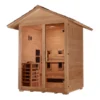 Carinthia 3 Person Hybrid Full-Spectrum Infrared Outdoor Traditional Steam Sauna