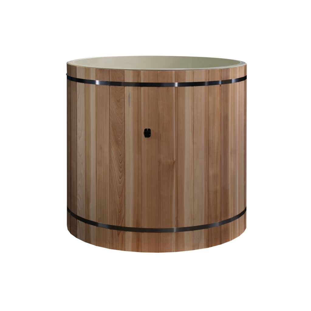 TUB ONLY  |  Dynamic Cold Therapy Cedar Barrel Spa - Plastic Tub