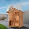 Arlberg 3 Person Traditional Outdoor Steam Sauna