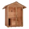 Arlberg 3 Person Traditional Outdoor Steam Sauna