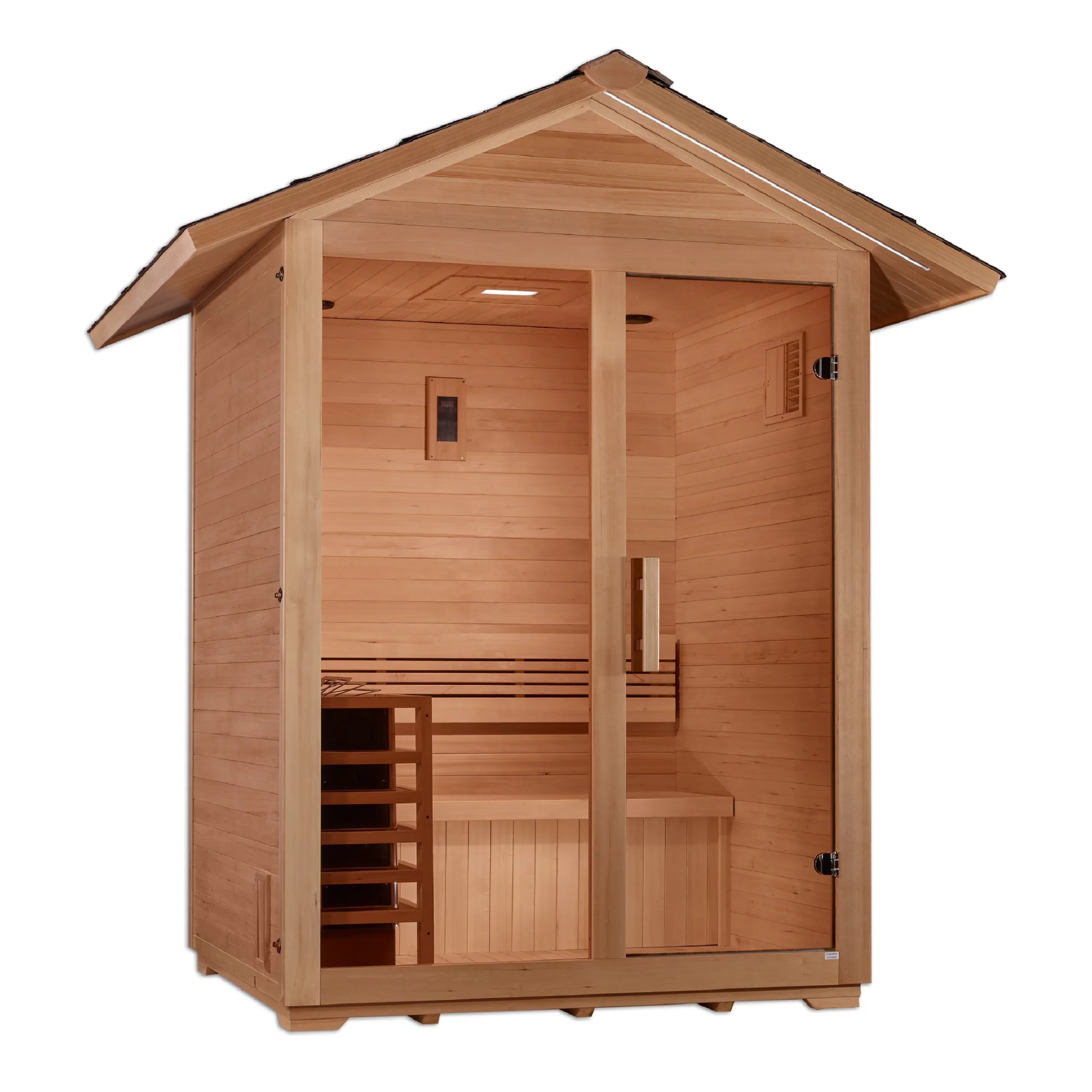Arlberg 3 Person Traditional Outdoor Steam Sauna