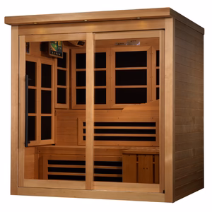 Asteroid 6 Person Commercial Grade Near Zero EMF Far Infrared Sauna