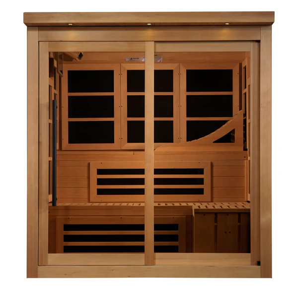 Asteroid 6 Person Commercial Grade Near Zero EMF Far Infrared Sauna