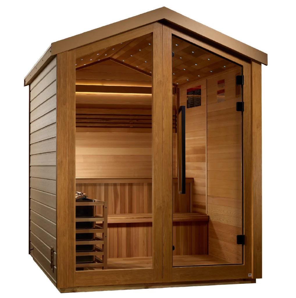 Kaarina 6 Person Outdoor Traditional Steam Sauna