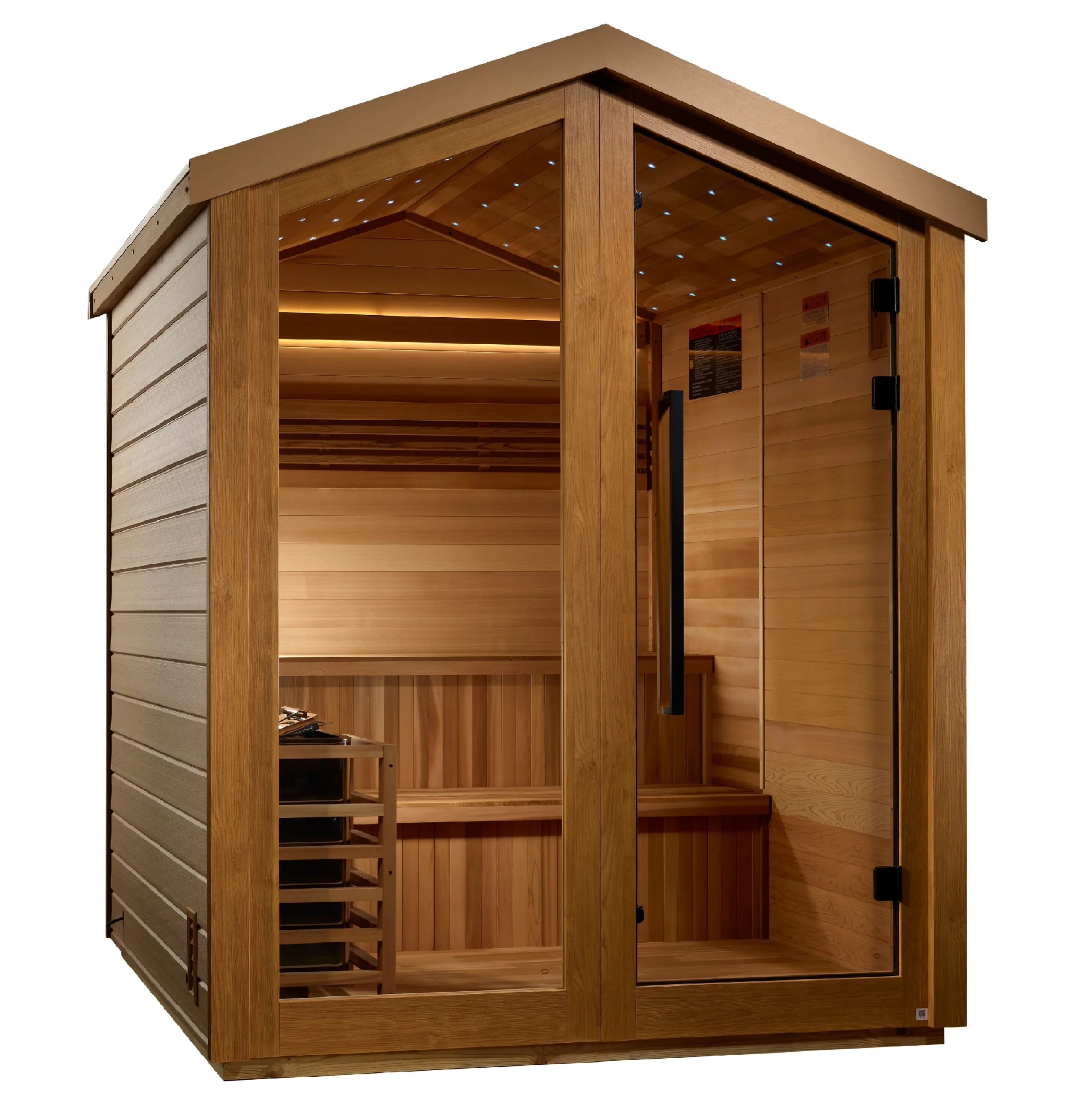 Kaarina 6 Person Outdoor Traditional Steam Sauna