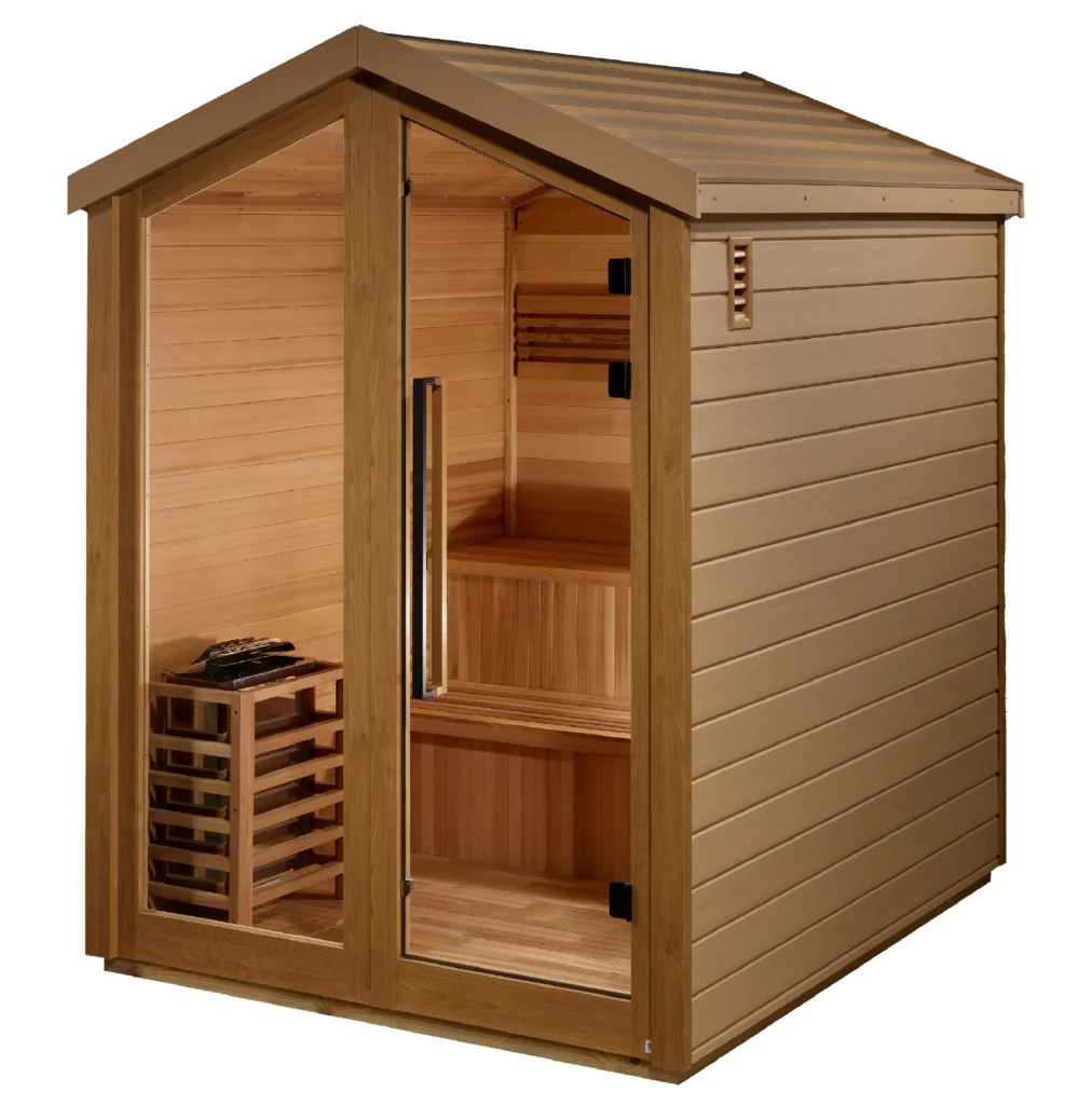 Kaarina 6 Person Outdoor Traditional Steam Sauna